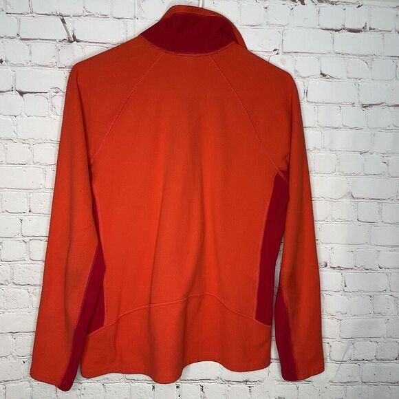 The North Face Sweater Womens Large Mock Neck Half Zip Pullover Fleece Hiking‎ - Picture 7 of 8